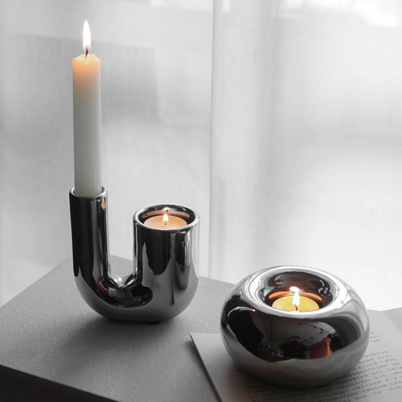 Ceramic Candle Holders